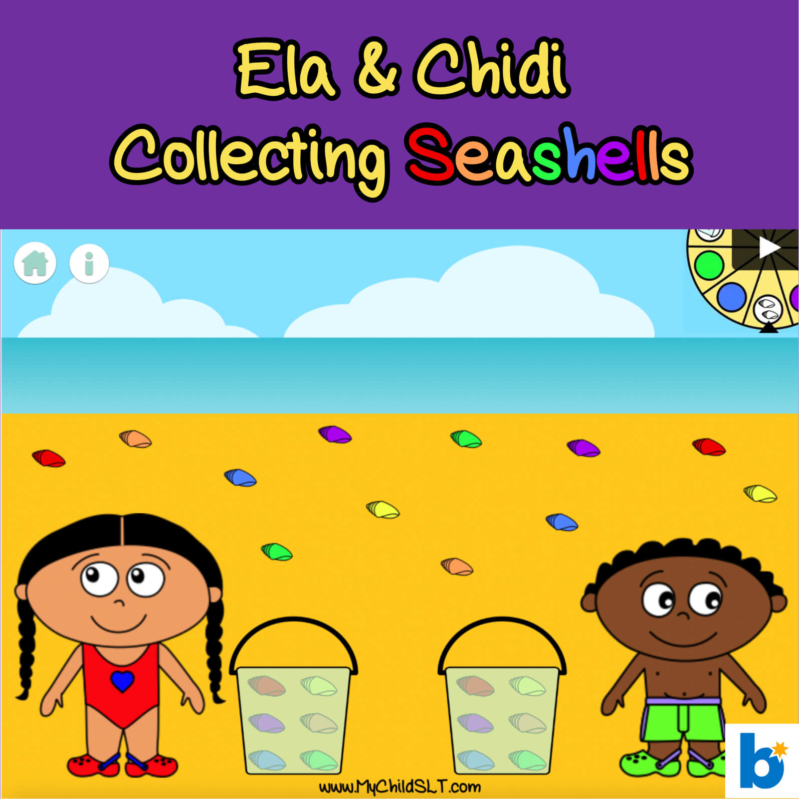 Ela & Chidi – Collecting Seashells – Boom Deck