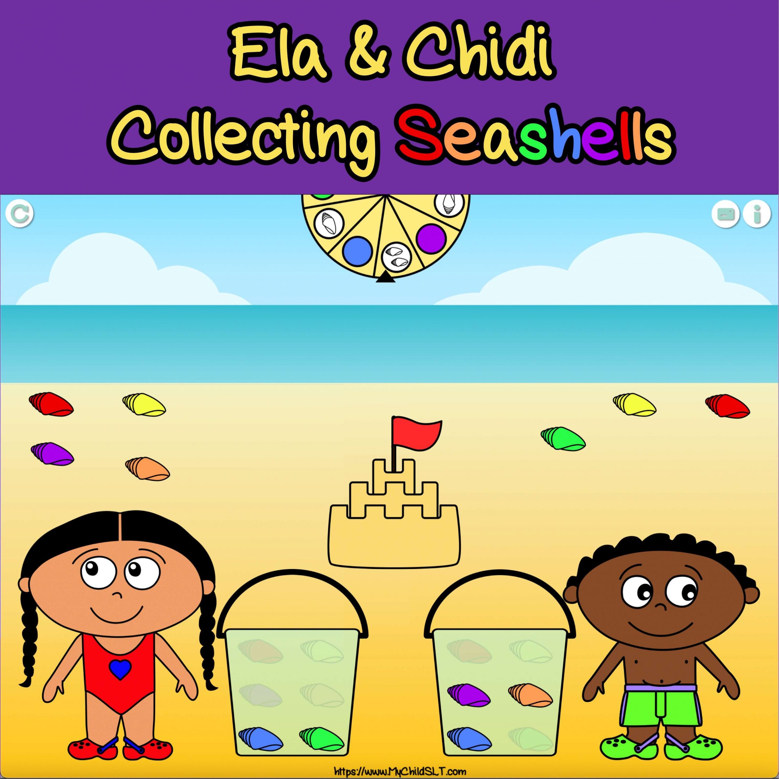 Ela & Chidi – Collecting Seashells