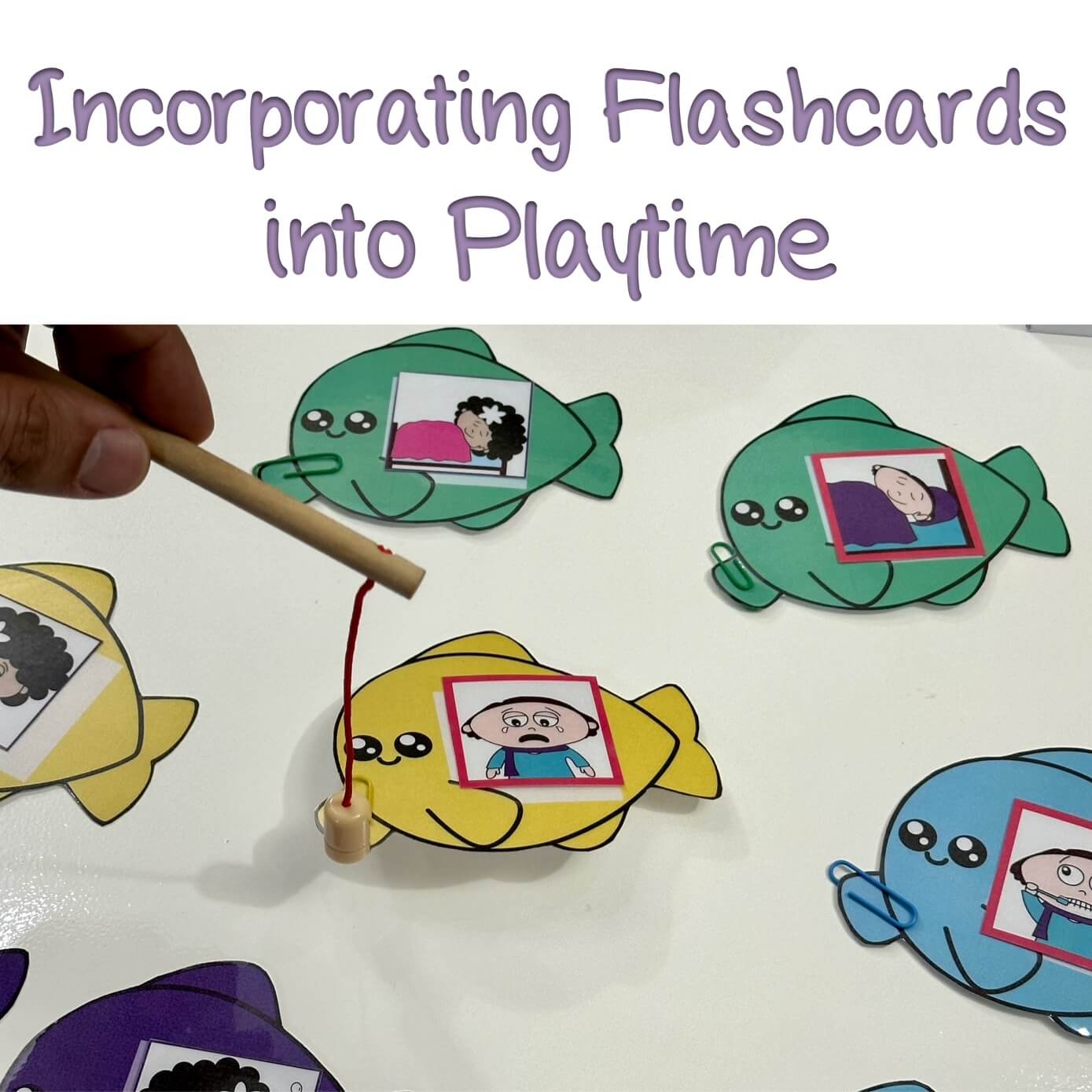 Incorporating Flashcards into Playtime